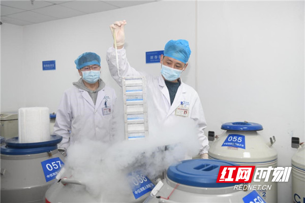 复工的人类精子库。