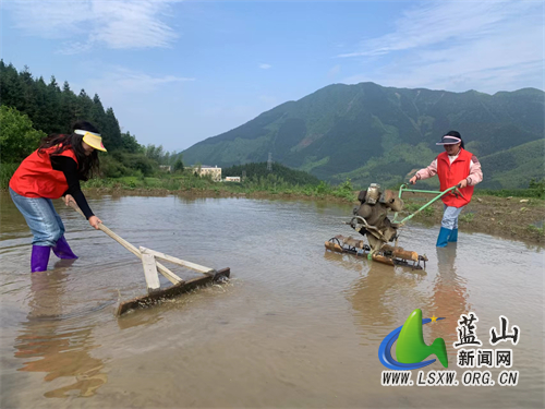 大地回春，当下正是春种春播的关键时期，2月20日，蓝山县湘江源瑶族乡志愿者们来到田间地头助力春耕生产，抢抓良好时机，全力抓好春季农业生产， 不误农时春耕春播，确保粮食播种面积。