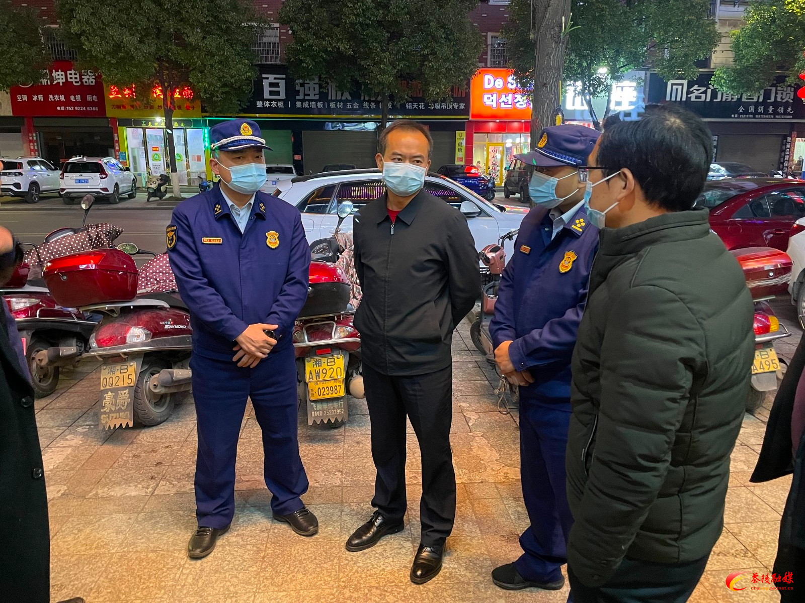 2021年12月31日至2022年1月2日,马文平带队到华城世纪中心,东阳街,高