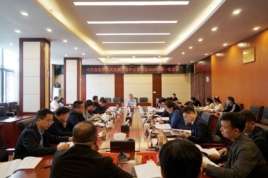 中共张家界市武陵源区委审计委员会2024年第一次会议召开