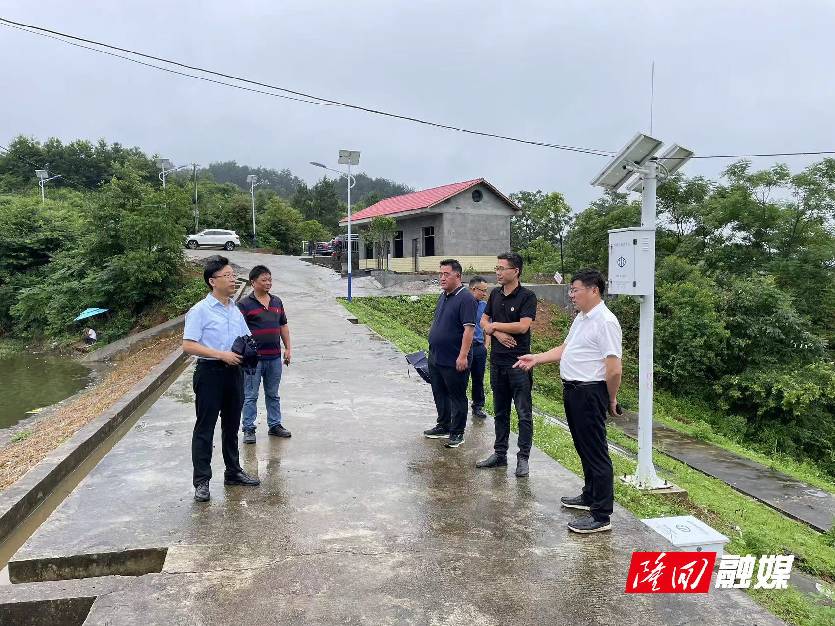 彭向文到周旺镇指导防汛、防溺水等工作(图1)