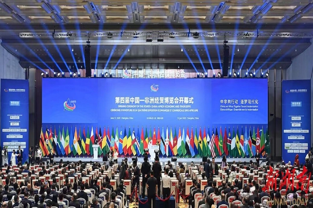 第四届中国-非洲经贸博览会在长沙举行