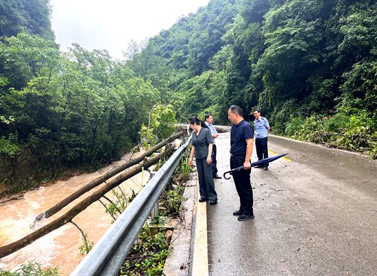 吴俞萍调研督导防汛抗灾和灾后重建工作