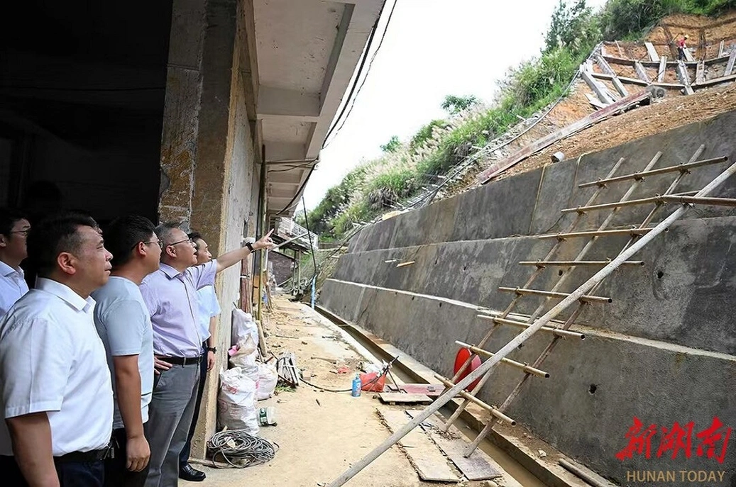 沈晓明赴郴州检查督导防汛工作