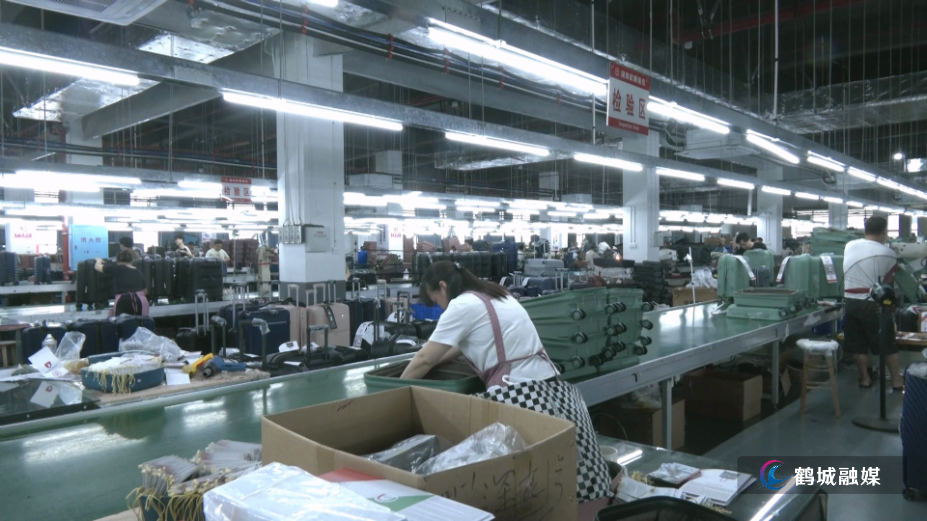 怀化：1-5月箱包出口同比增长49.4% 产品畅销全球50多个国家和地区（半成品）.mp4_000005.631.png