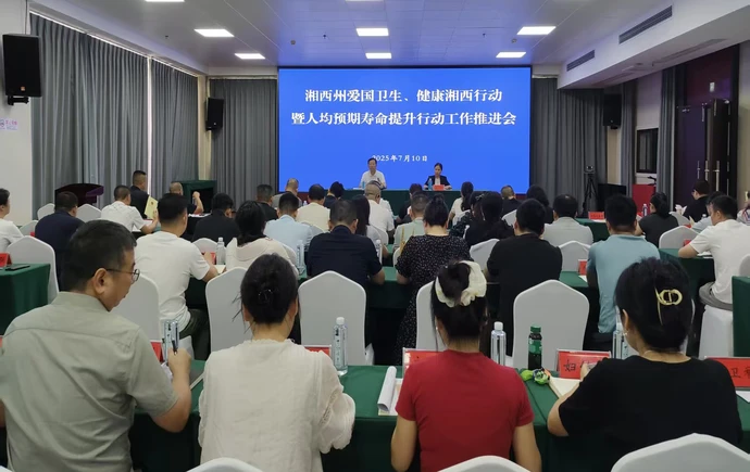 湘西州召开2025年爱国卫生运动、健康湘西行动暨人均预期寿命提升行动推进会