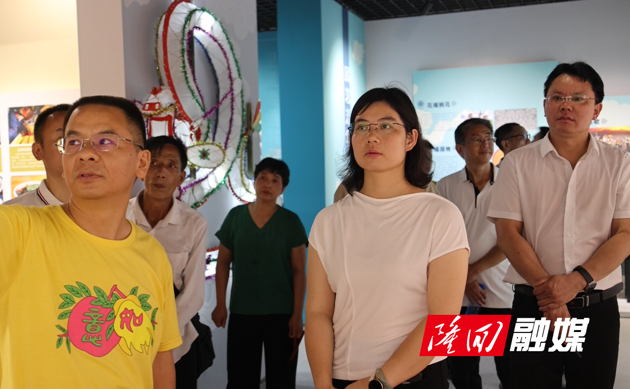 隆回县非物质文化遗产展示馆开馆(图1)