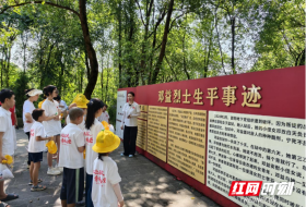 北塔区开展青少年红色教育实地研学活动