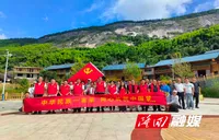 鸭田镇开展民族团结进步宣传月宣传活动