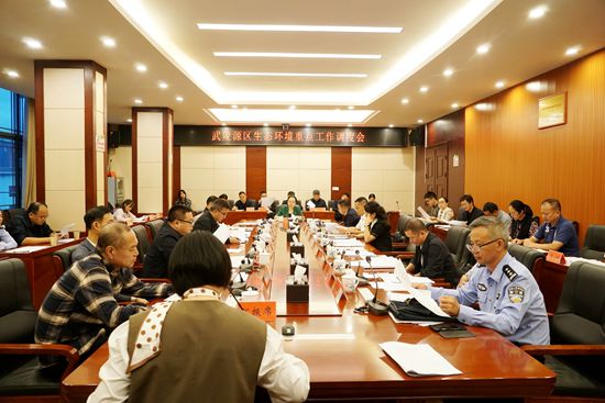 武陵源区召开生态环境重点工作调度会