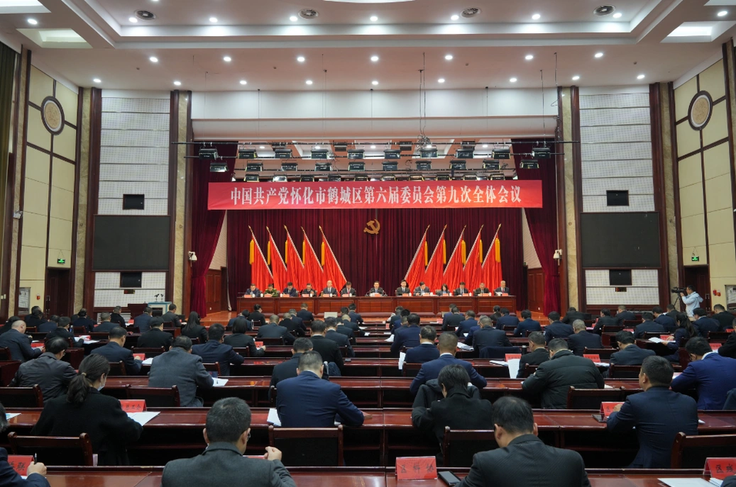 区委六届九次全会召开