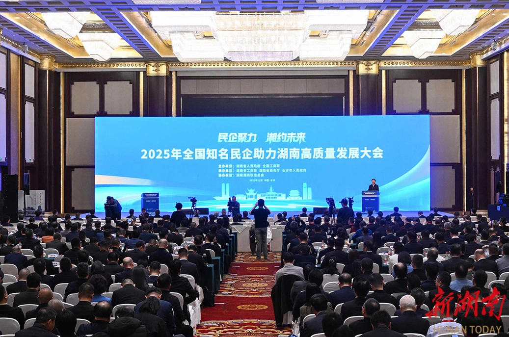 全国知名民企助力湖南高质量发展大会在长沙举行 高云龙沈晓明致辞 毛伟明作推介