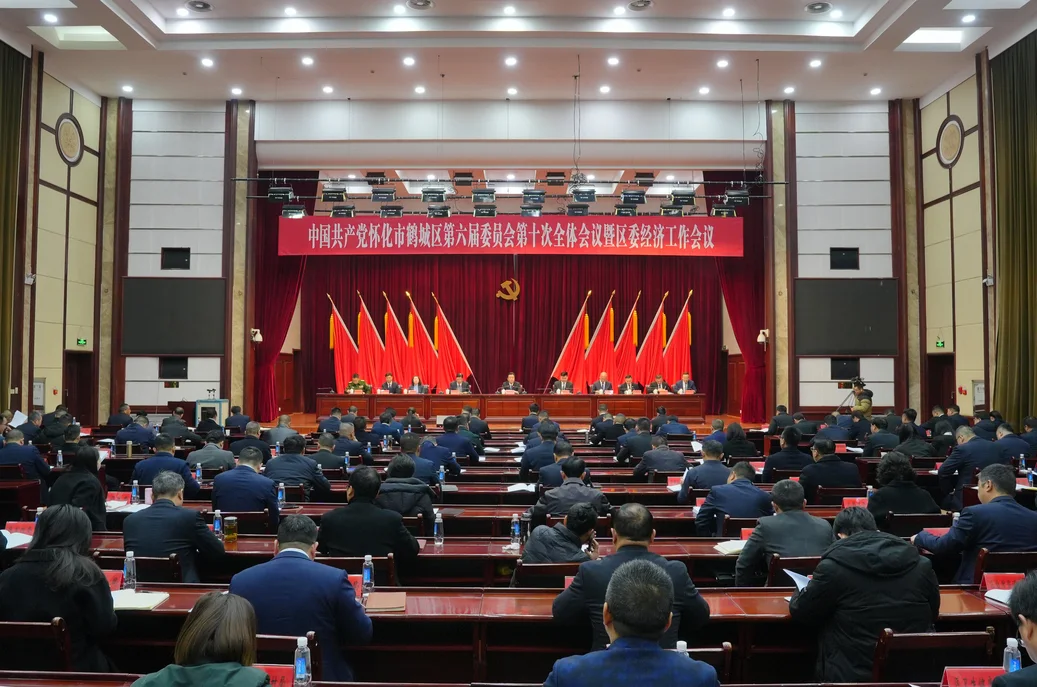 区委六届十次全会暨区委经济工作会议召开