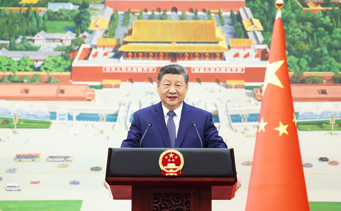 习近平接受外国新任驻华大使递交国书