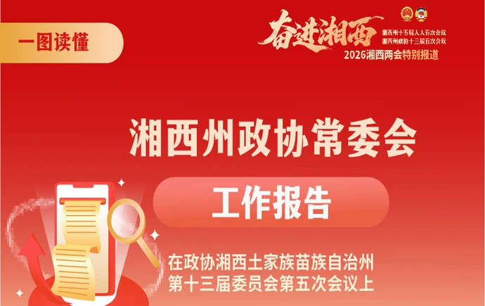 一图读懂丨湘西州政协常委会工作报告