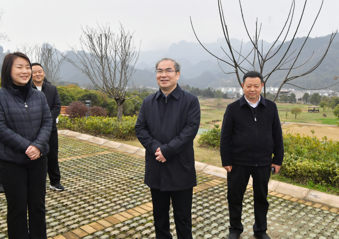 刘革安调研武陵源区经济社会发展情况