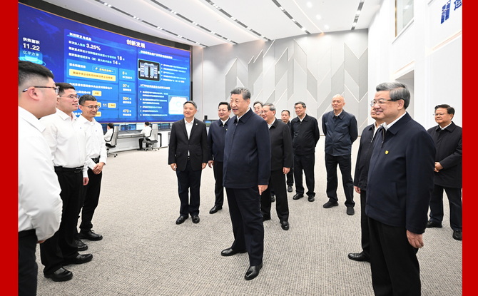 习近平在河北雄安新区考察