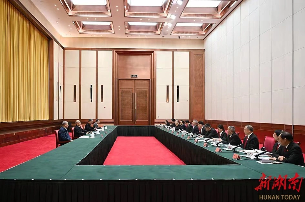 张军率最高人民法院调研组在湘调研 沈晓明主持汇报会