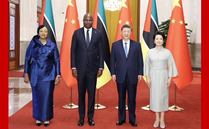 习近平同莫桑比克总统查波举行会谈