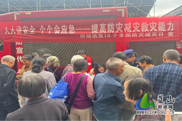 蓝山县消防救援大队联合乡镇开展防灾减灾宣传活动.jpg