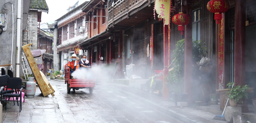 组图丨洪水退去，家园重启！石门县壶瓶山镇灾后重启烟火日常