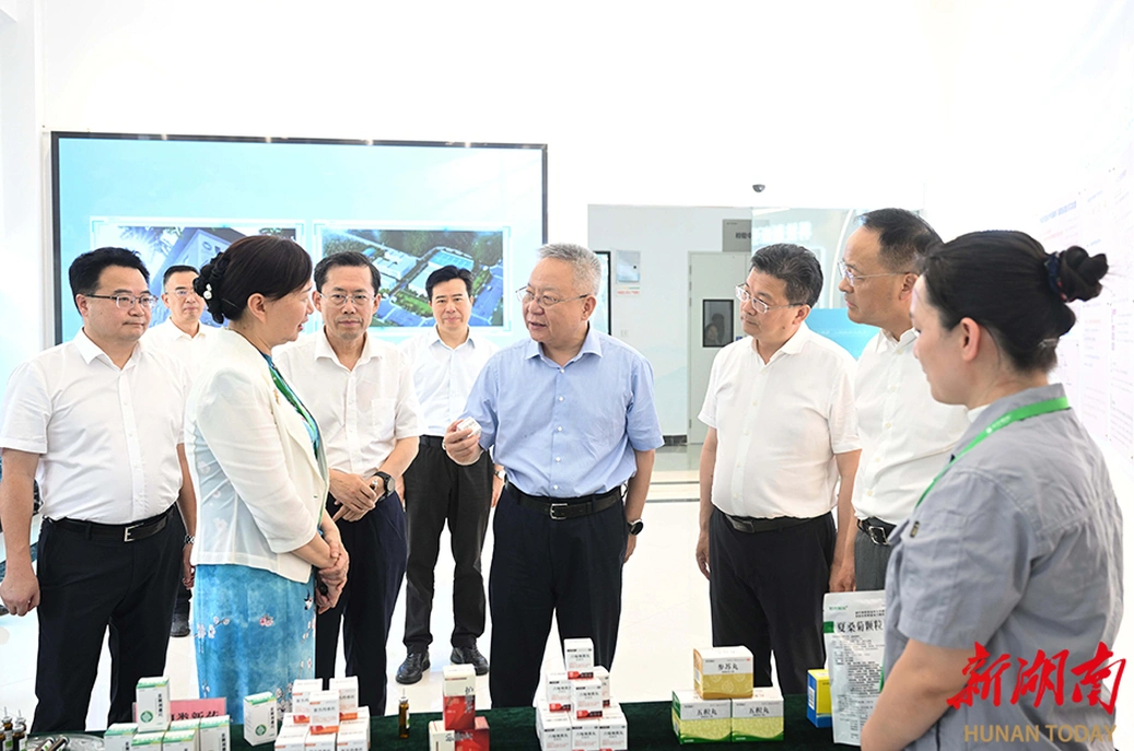 沈晓明赴永州市调研