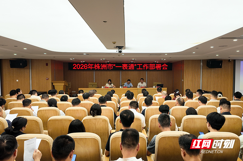 株洲全面推广“一表通”为基层松绑