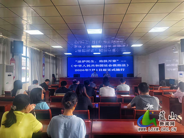 法护民生暖万家 初心献礼建党华诞—蓝山县民政局开展《中华人民共和国社会救助法》学习宣传活动.jpg