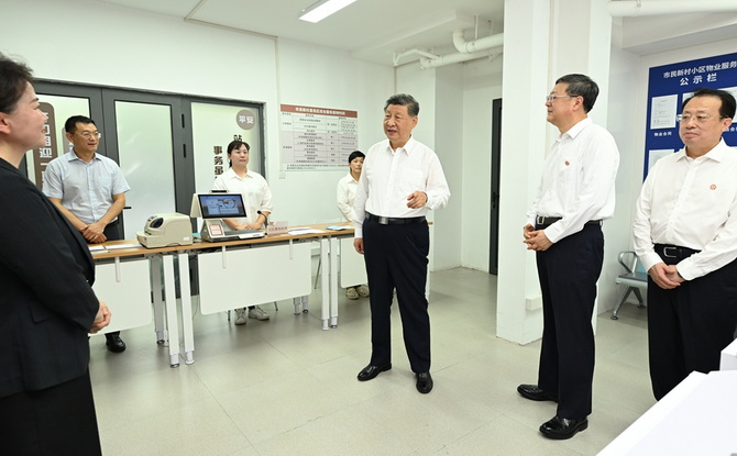 习近平在上海考察