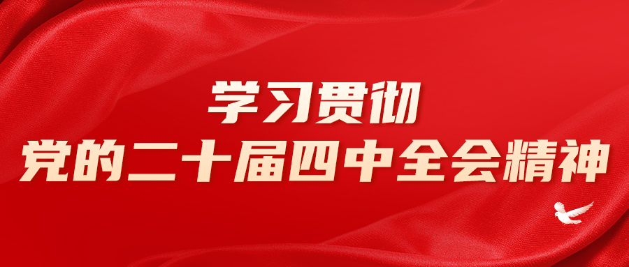 学习贯彻党的二十届四中全会精神