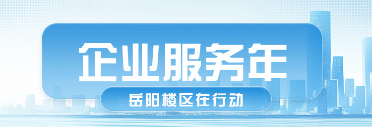 企业服务年 岳阳楼区在行动