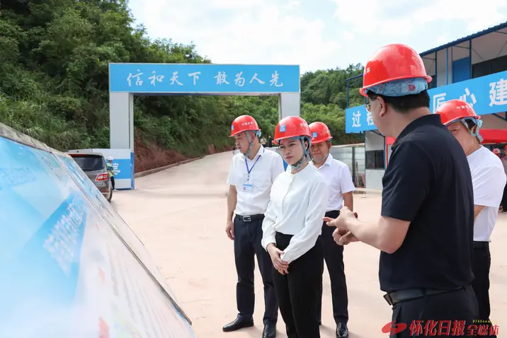 韦朝晖调研㵲水大型灌区项目建设