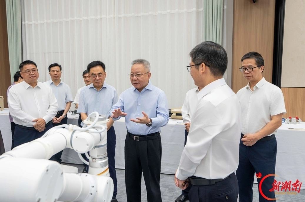 沈晓明调研湖南兴湘投资控股集团有限公司