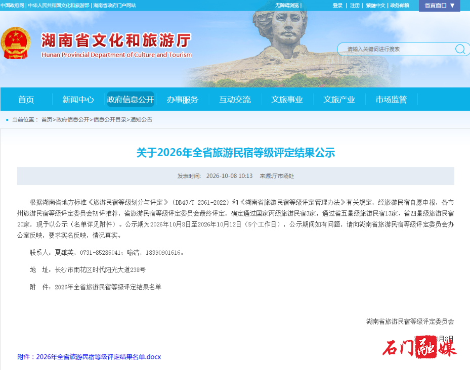 石门县诗酒田园民宿获评湖南省四星级旅游民宿1.png 石门县诗酒田园民宿获评湖南省四星级旅游民宿1.png