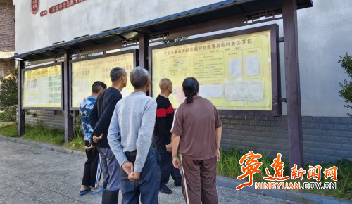 宁远县桐山街道幸福村：阳光公开让“糊涂账”变“明白账”_副本500.jpg